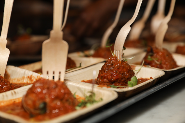 Meatballs on deck at the IDE All-Star Bash at Soho House Chicago on May 5, 2018, in Chicago